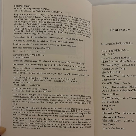 The Tao of Willie Book - Picture 3 of 4
